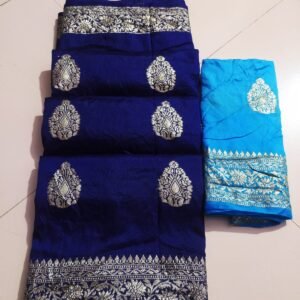 Pyore Nylon Silk Fabric saree